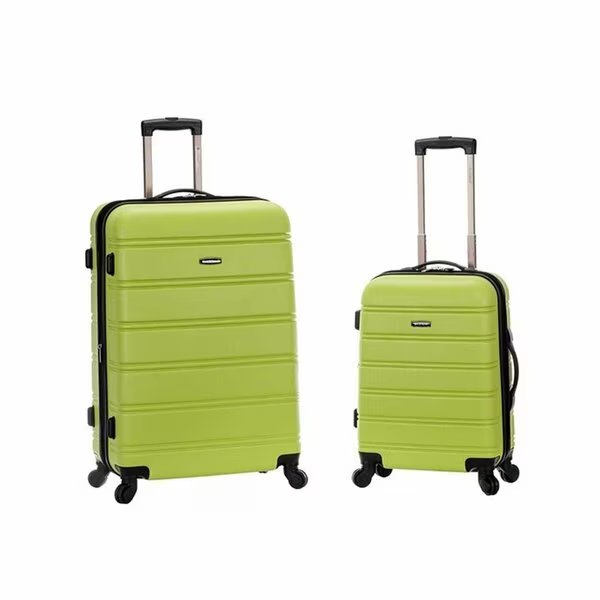 Foxluggage Expandable Abs Spinner Set, 2 Pieces, Fox Luggage, Mfr#: F225-LIME